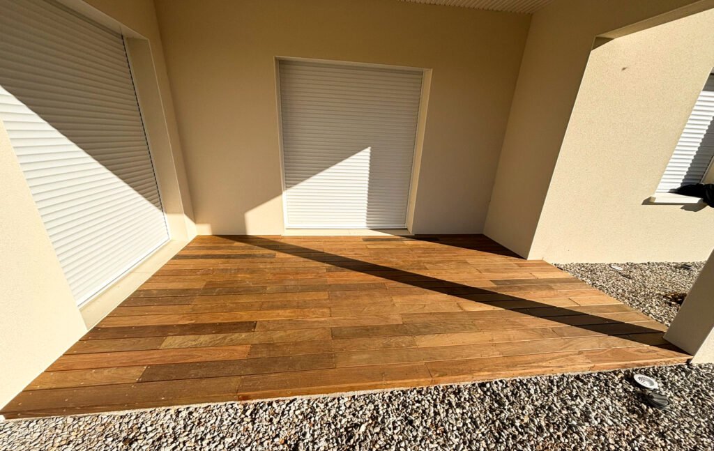 Terrasse bois en Charente