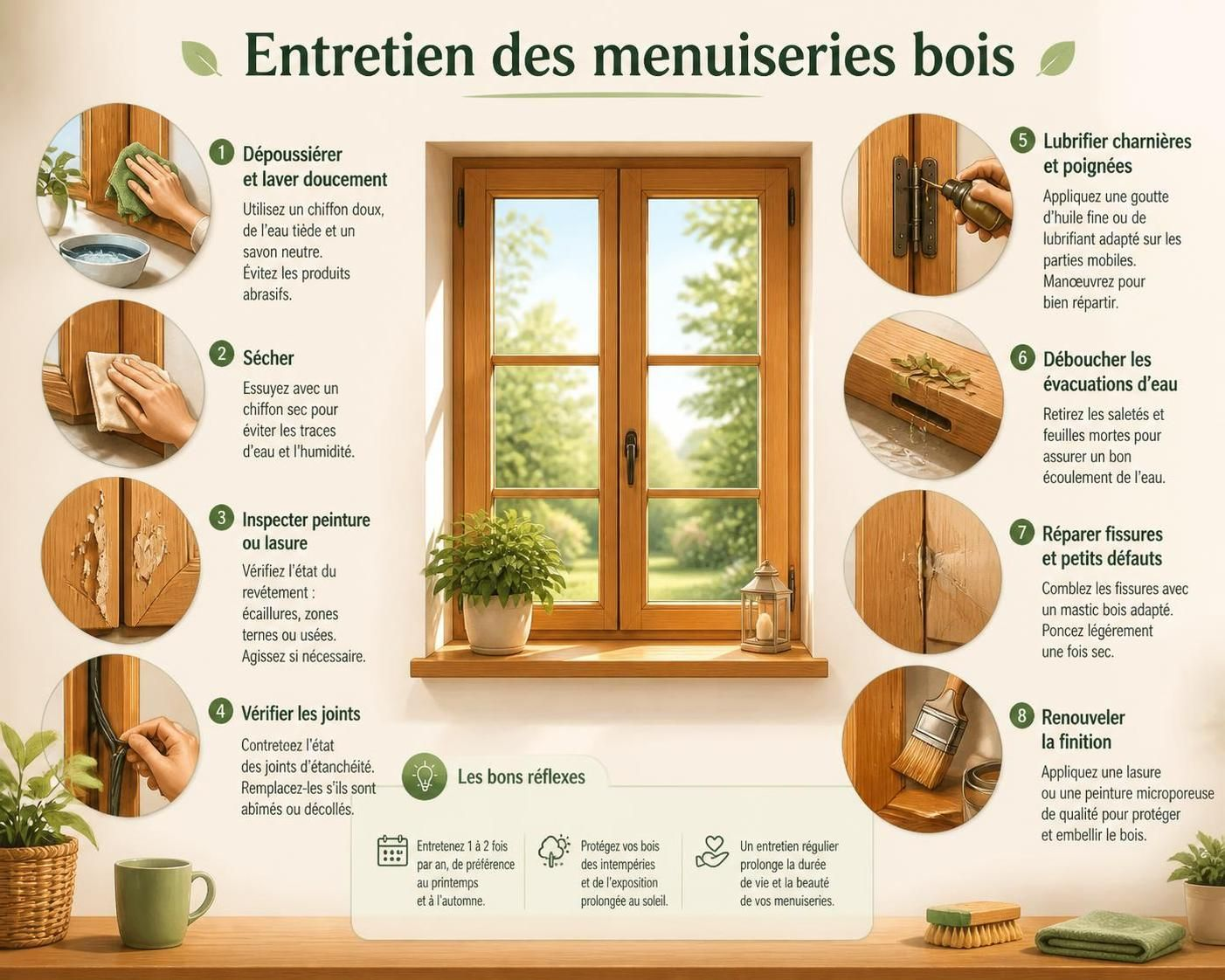 entretien menuiserie bois